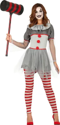 Obrázek produktu pro Creepy kostým Klaun v sukýnce Halloween 2026