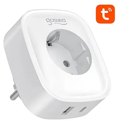 Obrázok produktu pre Inteligentná zásuvka Gosund SP6 s monitorovaním energie, 16 A,