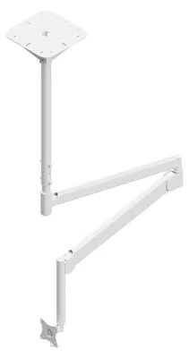 Produktbild von Edbak MSA01w-B, 38,1 cm (15"), 55,9 cm (22"), 10 kg, 75 x 75 mm, 100 x 100 mm, Weiß