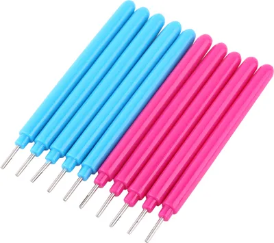 Produktbild von Papierquilling-Tool, Pen 10pcs Multifunktionales Stifte-Nadel-Handwerkskit zum Herstellen von Grußkarten