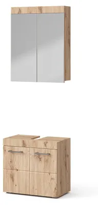 Produktbild von Badmöbel-Set Vicco Luna Eiche Wotan 2 Teile, Model 36774