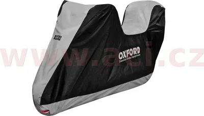 A motorcycle cover is shown against a white background.