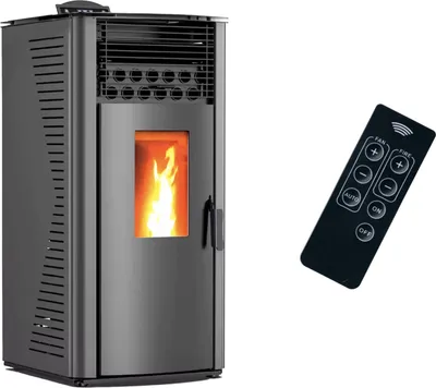 Produktbild von Vzduchové peletové kachle Anita 12 kW Sannover Black
