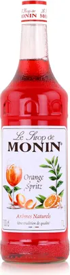 Produktbild von Monin Sirup Orange Spritz 1L - Cocktails Milchshakes Kaffeesirup (1er Pack)