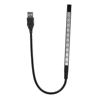 Produktbild von 5V Flexible Mini USB LED Leselampe Lampe Taschenlampe für Laptop PC Computer Tastatur Schwarz