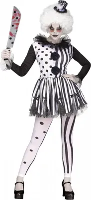 Produktbild von Harlekin-Lady Kostüm Größe: XL