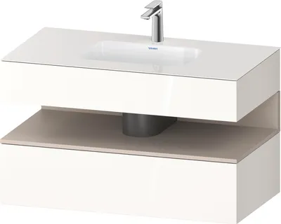 Produktbild von DURAVIT QA4786091220000 QTG EWT KWTU 1000 Wß Hgl. Be