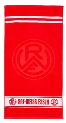 Produktbild von Rot-Weiss Essen Duschtuch "Rot-Weiss Essen" rot
