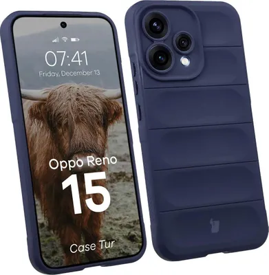 Produktbild von Robuste Handyhülle für Oppo Reno 15, Bizon Case Tur, Dunkelblau