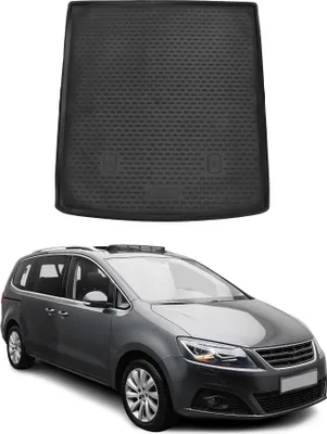 Immagine prodotto di Tappetino portabagagli per Seat Alhambra 2017-2021 in gomma TPE nero