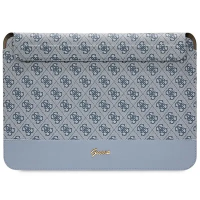 Obrázek produktu pro Guess Sleeve GUCS14PS4SGB 14  blue 4G Stripe Metal Logo