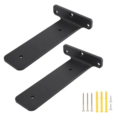 Immagine prodotto di Supporto a parete per carichi pesanti, 20 cm, metallo, set da 2