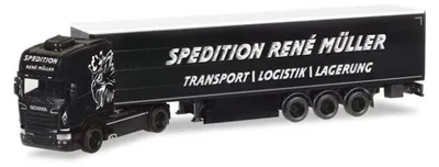 Produktbild von Herpa LKW Scania R 13 Topl/Aerop. Ga-KSZ René Müller 308748