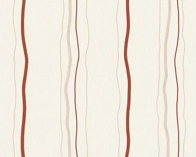 Image de Livingwalls papier peint intissé Avenzio 7, blanc pur, rouge oriental, blanc argenté, 10,05 m x 0,53 m, 958731, 95873-1