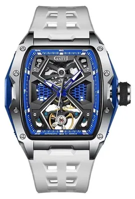 Produktbild von Herrenuhr Bonest Gatti Velour Chronique, Automatik, Weiß