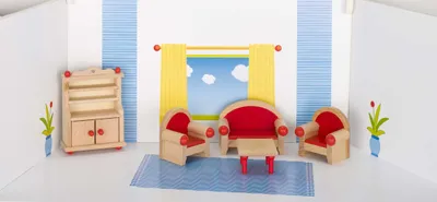Produktbild von Goki Puppenmöbel BH Wohnzimmer