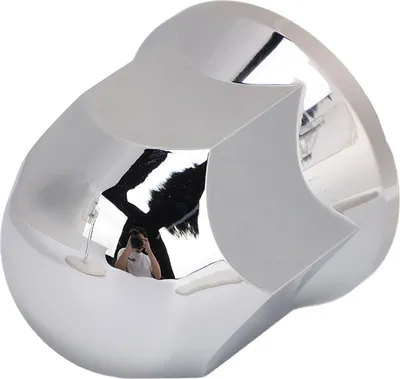 Immagine prodotto di Copridadi ruota, 33 mm, cromati, cappucci di sicurezza per camion, rimorchi e veicoli, 40 pezzi