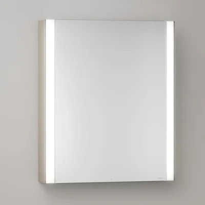 Productafbeelding van Keuco Royal Metis LED wandspiegelkast, 60 x 71 cm, deur linksdraaiend