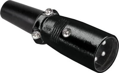 Image de WTY0049 Fiche mâle de microphone noir