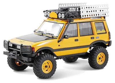 Produktbild von FMS FCX24M 1/24 RC Truck 4WD 2.4GHz Rock Crawler, 2-Gang Getriebe, LED Licht, Offroad Kletterfahrzeug RTR Modell, Typ: A 12483 Discovery