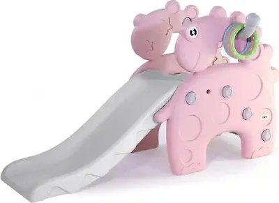 Produktbild von Kinderrutsche | Rutsche | Kunststoff-Rutsche | 11/2 - 4 Jahre | Dino | Rosa