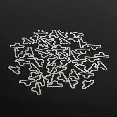 50 Sets Metall Schleifen Clip für Krawatten und Fliegen, Langlebig und Stilvoll