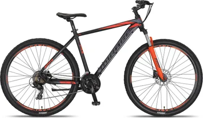 Produktbild von Umit Hardtail Mountainbike Mirage MTB 27.5 Zoll 50 cm Unisex 21G Hydraulisch Scheibenbremse Schwarz/Orange