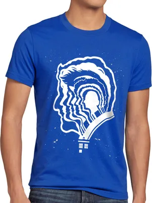 Produktbild von style3 Timelord Generationen T-Shirt Herren zeitreise serie polizei notrufzelle