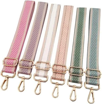 Productafbeelding van Schouderband voor tassen, breed 3.8 cm - verstelbaar crossbody handtas vervangingsriem - 72-130 cm