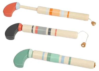Produktbild von Klassische Holz Spielzeugpistole mit Korken, Knallgeräusch und robustem Design