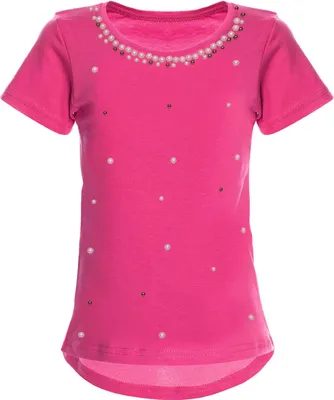 Produktbild von BEZLIT Mädchen T-Shirt mit Kunst-Perlen  Pink 152
