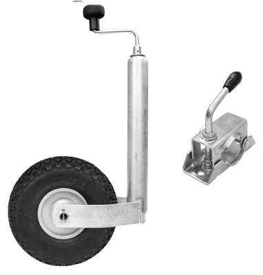 Obrázek produktu pro Oporné kolo s objímkou ​​WINTERHOFF ST48-260LB+KLE48 150 kg 48 mm 500-710 mm