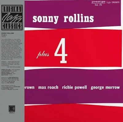 Immagine prodotto di Sonny Rollins - Plus 4 (rimasterizzato) (LP)