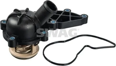 Produktbild von SWAG Thermostat Kühlmittel 88°C für AUDI A6 Avant (4F5, C6) A4 Avant (8ED, B7) A6 Limousine (4F2, C6) A4 Limousine (8EC, B7) A6 Allroad (4FH, C6)
