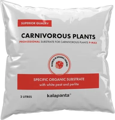 Imagen del producto de Sustrato para plantas carnívoras, 2 litros, orgánico