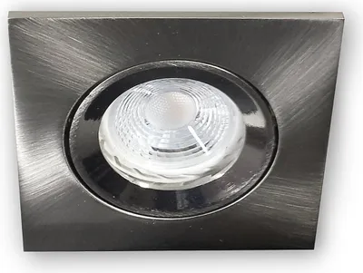 Produktbild von C-Light LED Einbaustrahler GU10 Dimmbar 230V 906 alu geb. - 7,5 W (PA-TLW)