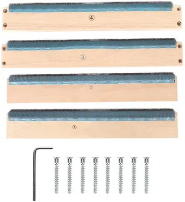 Kreuzstichrahmen 4-seitiges Design - Stickrahmen - Massivholz - Leicht - Einfach zu montieren - Ungefähr 30 cm breit