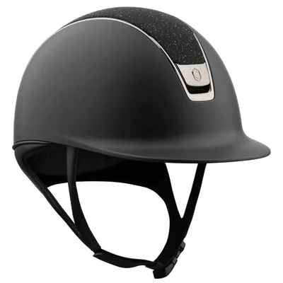 Produktbild von Samshield Reithelm Shadowmatt 2.0 Black Crystal Fabric M