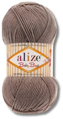 Produktbild von Alize 1x 100g Baby Best Wolle, Antipilling, Uni, Häkeln, Stricken (534)