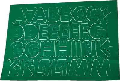 Image de Lettres et chiffres autocollants