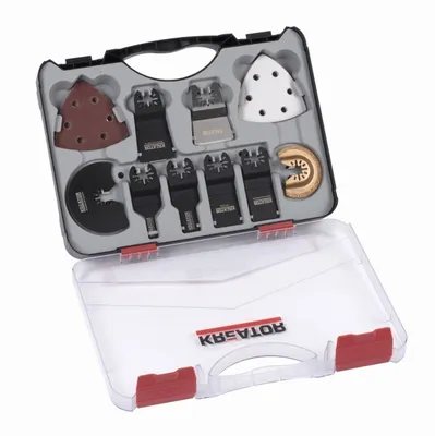 Image de Kreator Kreator KRT990050 Kit d'accessoires Multitool - Oscillant -20 accessoires