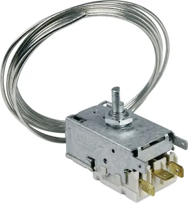 Produktbild von Thermostat Kühlthermostat Kühlschrank Kühl-Gefrierkombinationen Whirlpool Bauknecht 484000008690 Indesit C00383536 K59-L2139/500 1600mm Kapillarrohr 3x6,3mm AMP