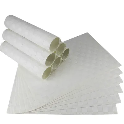 Produktbild von Tischset MODERN weiß Tischunterlage als Tischdeko