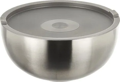 Image de Lot de 2 récipients isothermes en acier inoxydable, argentés, 30 cm