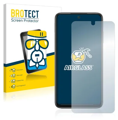 A product shot of a screen protector and its packaging.