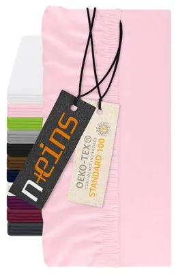 Image de Draps-housse en jersey 100% coton