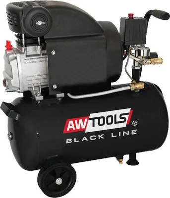 Productafbeelding van AWTOOLS COMPRESSOR AC24, 24 liter, 2,0 PK, BLACK LINE