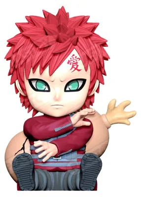 Obrázek produktu pro Naruto Shippuden, pokladnička s figurkou Gaary, výška 15 cm