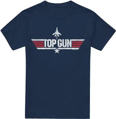 Image de Top Gun - T-shirt pour homme TV7063 (XXL) (Bleu marine)
