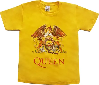Produktbild von Queen - "Classic" T-Shirt für Kinder RO463 (146-152) (Gelb)
